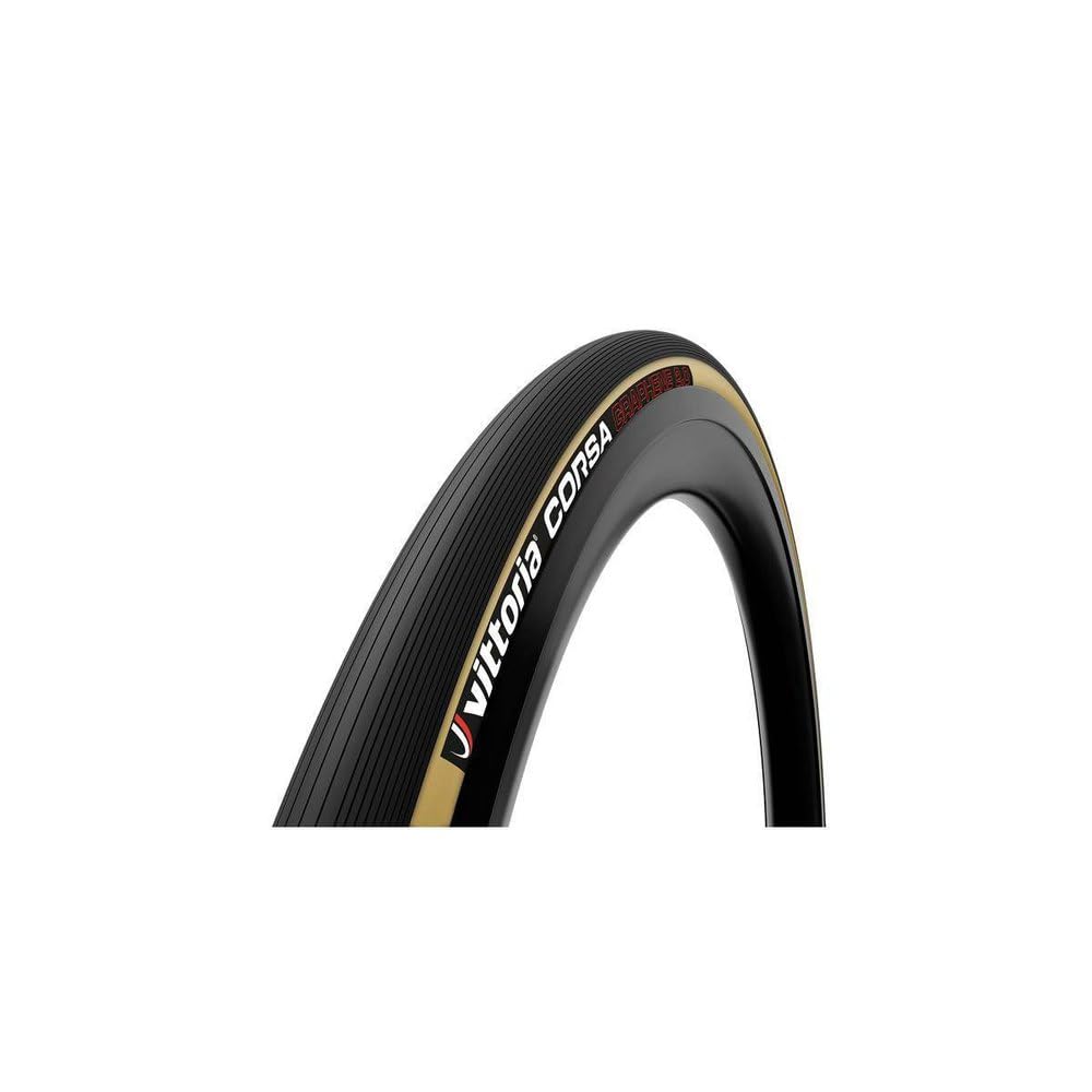 Vittoria Corsa Tubular Negru lateral bomboană Valvă cu miez detașabil G2.0700x30mm (Culoare anvelopă)