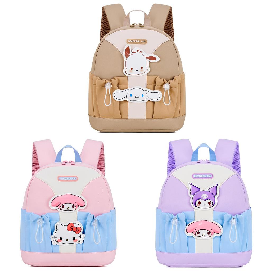 Melody Pochacco Kids Backpack With Breathable Oxford Fabric For Preschool Children