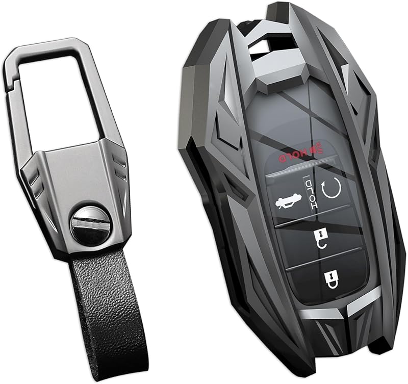 Zinc Alloy Protection Car Key Case For Honda Key Fob Coverfor Accord Hr-V Cr-V Civic Pilot Sport Touring Si Ex Ex-L
