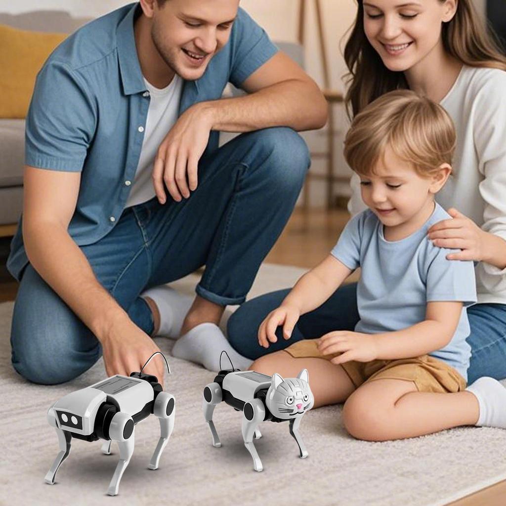 Dog Robot Interactive Remote Control Smart Robotic Pet With Touch Sensor For Boys & Girls RC Robot Dog Toy For Kids Boys Girls