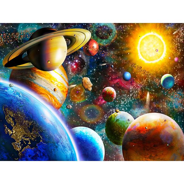 5D DIY Diamond Painting Universe Space Landscape Kit Full Drill Round Embroidery Mosaic Art Picture of Rhinestones Home Decor