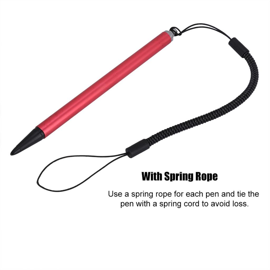 Bildschirm Touch Malerei Stift Resistiven Stylus mit Frühling Seil Für POS PDA Navigator
