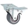 VidaXL Roulettes pivotantes avec frein double 4 pcs 50 mm