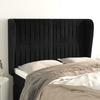 VidaXL Headboard with Ears Black 147x23x118-128 Cm Velvet3118244