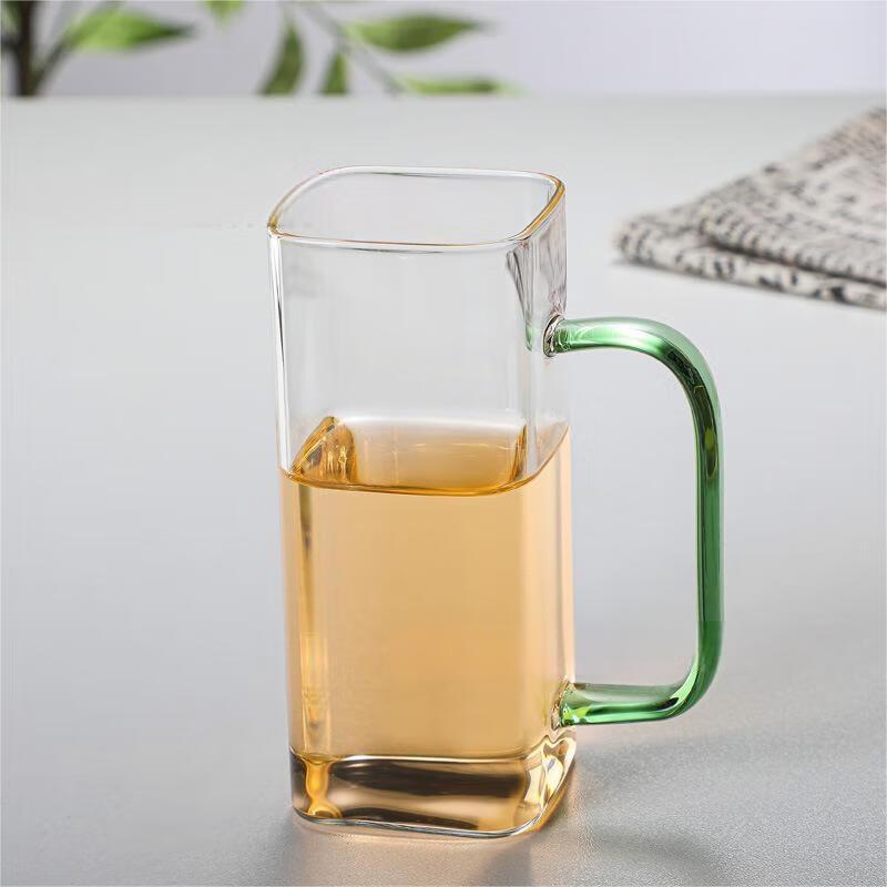 Changqi Square Glass Cup with Handle