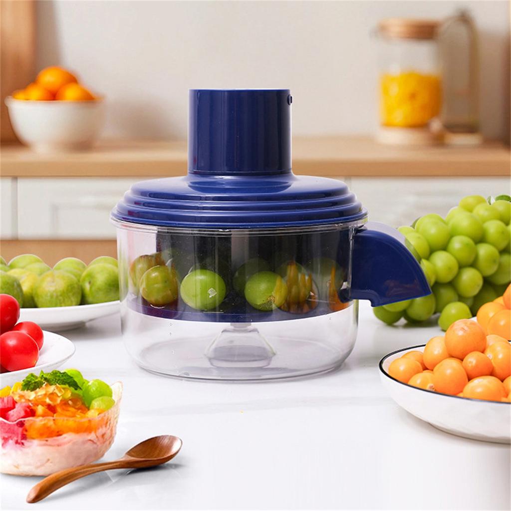 New Electric Grape Peeling Machine, Automatic Small Fruit Garlic Peeler Machine Tomato Garlics Peeler Skin Remover Tool Rechargeable