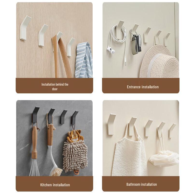 Punch-Free Bathroom Towel Rack