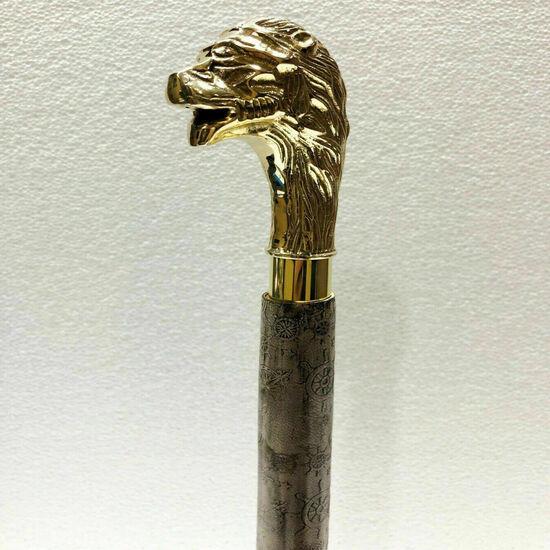 

Антикварный стиль Викторианский Винтажный Дизайнерская Латунная Ручка Трость Деревянная Трость M аэро