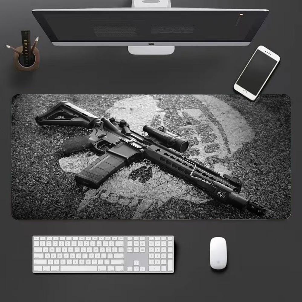 Tactical rifle Mouse Pad Cute HD Mousepad Pad Extended Gaming Keyboard LargeMousepad xcm XXL Gamer Mousepad