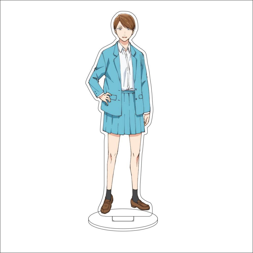 

16CM Anime Ao no Hako Cosplay Acrylic Stand Ornaments Shingo Inomata Chinatsu Kano Hina Chono Figure Stand Halloween Gifts 16CM