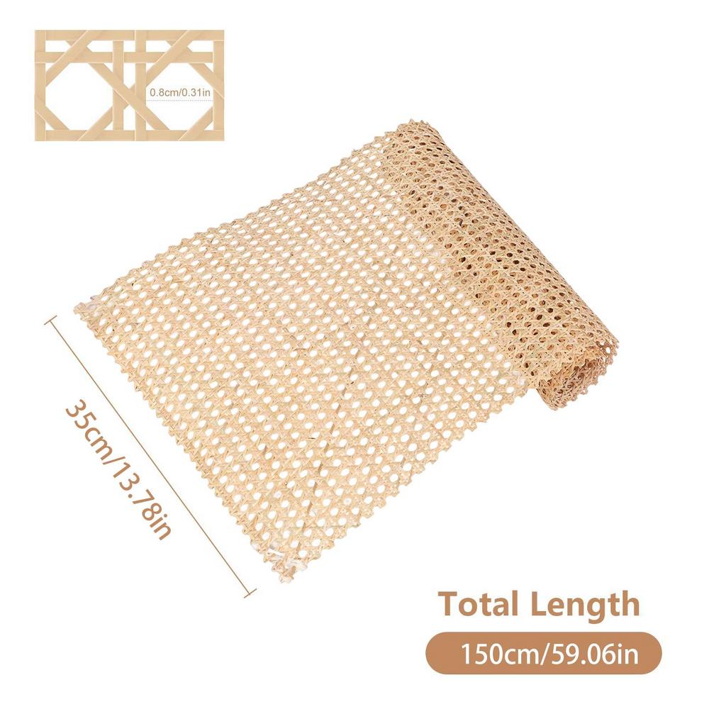Szerokość 35-60 cm Długość 1-2 metry Rolka plecionki z tworzywa sztucznego, rattanu, trzciny, wikliny Arkusz wiklinowy Materiały do majsterkowania, meble ogrodowe, krzesła, stoły
