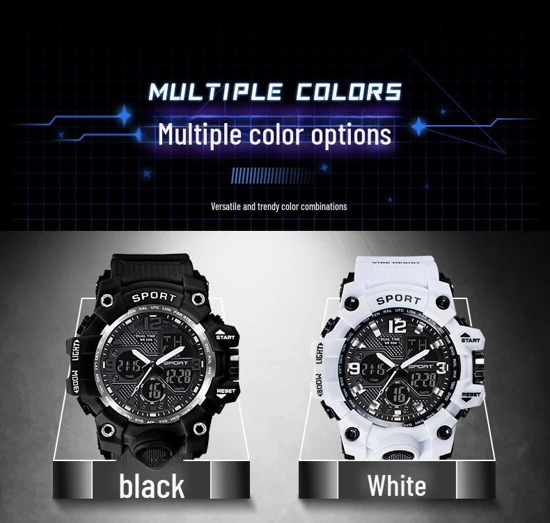 Ceas sport electronic luminos cool pentru băieți 2022 pentru elevi de gimnaziu