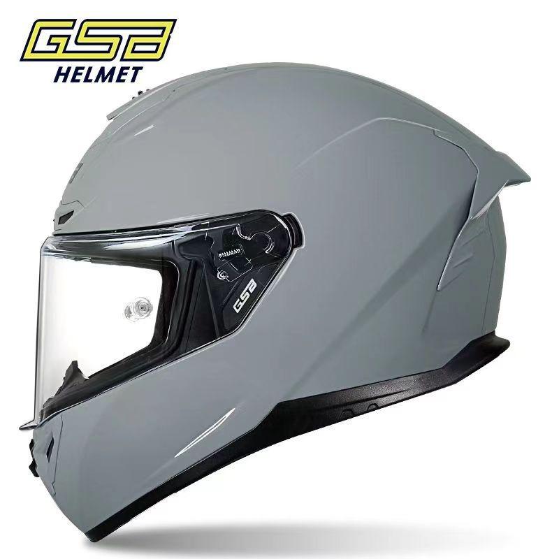 Motorcycle Helmet Men's and Women's Locomotive Full Helmet Bluetooth Electric Vehicle Four-season Universal Running Helmet Helmet