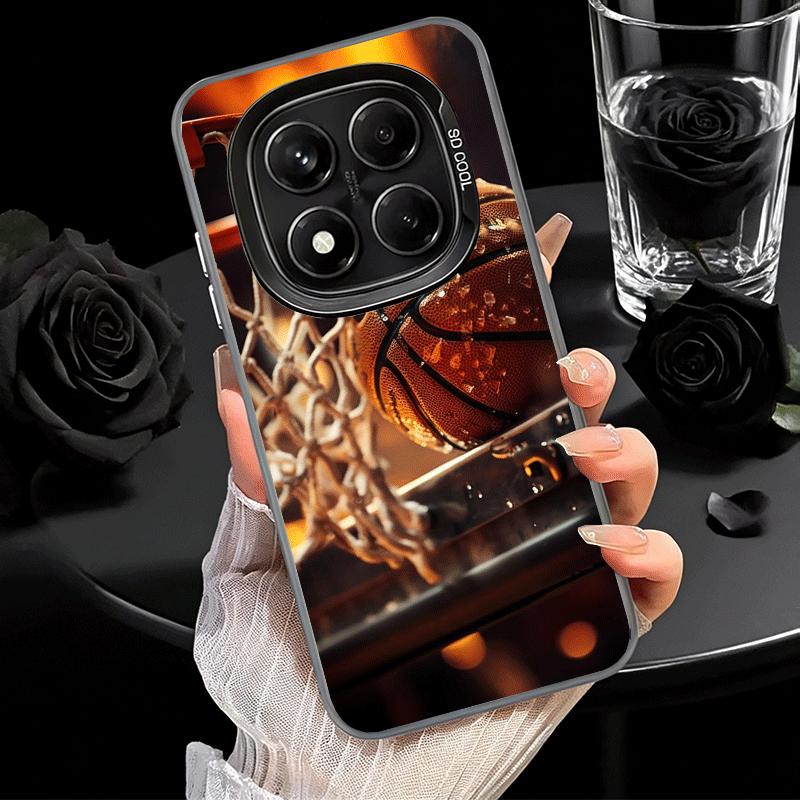 Basketball Basket Sports Soft Phone Case for Samsung Galaxy S24 S25 FE S26 Edge S23 Ultra S22 Plus S21 + Shockproof Cover Back S