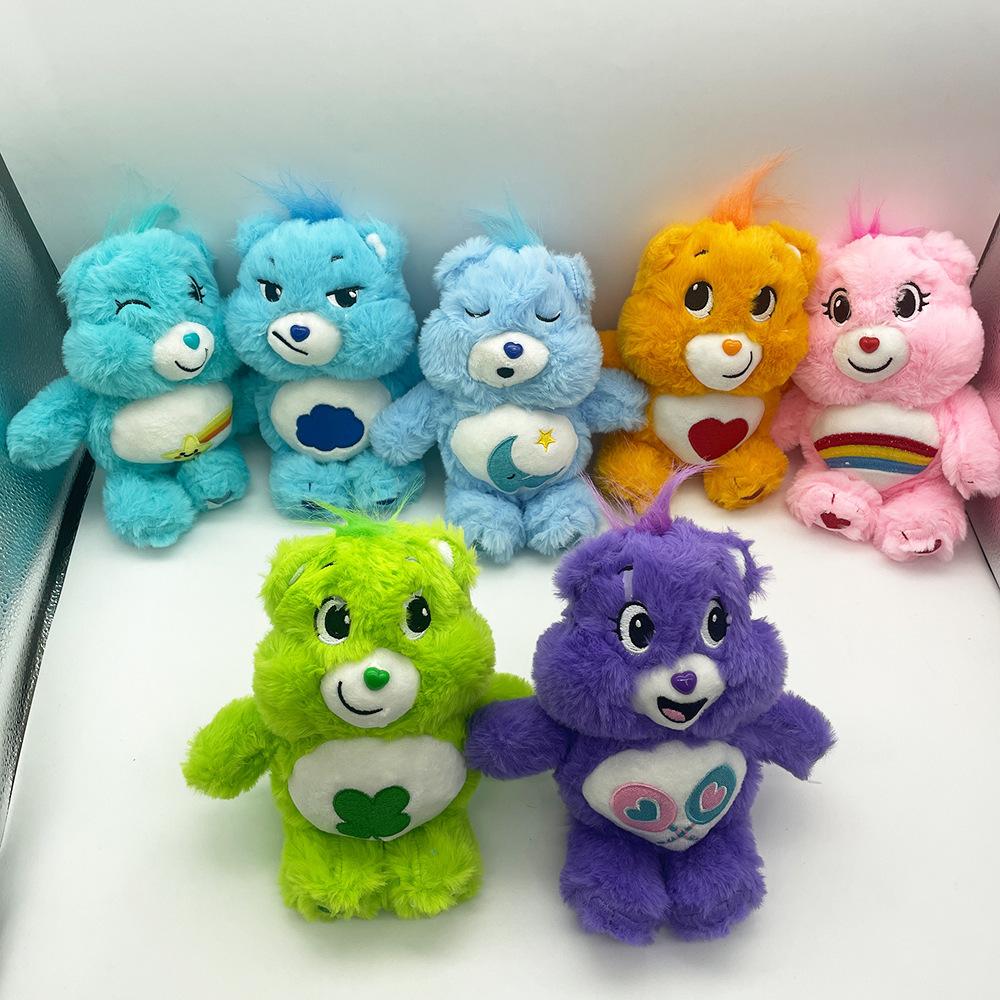 Carebears 22cm Cartoon Plush Toys Happy Sleeping Sunny Bear Soft Stuffed Dolls Home Car Decoration Toys Gift