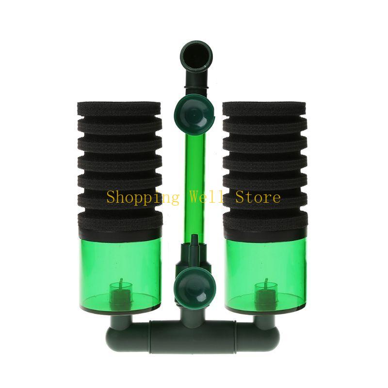 

KX4B Aquarium Sponge Filter Quiet Foam Filter for Freshwater Saltwater