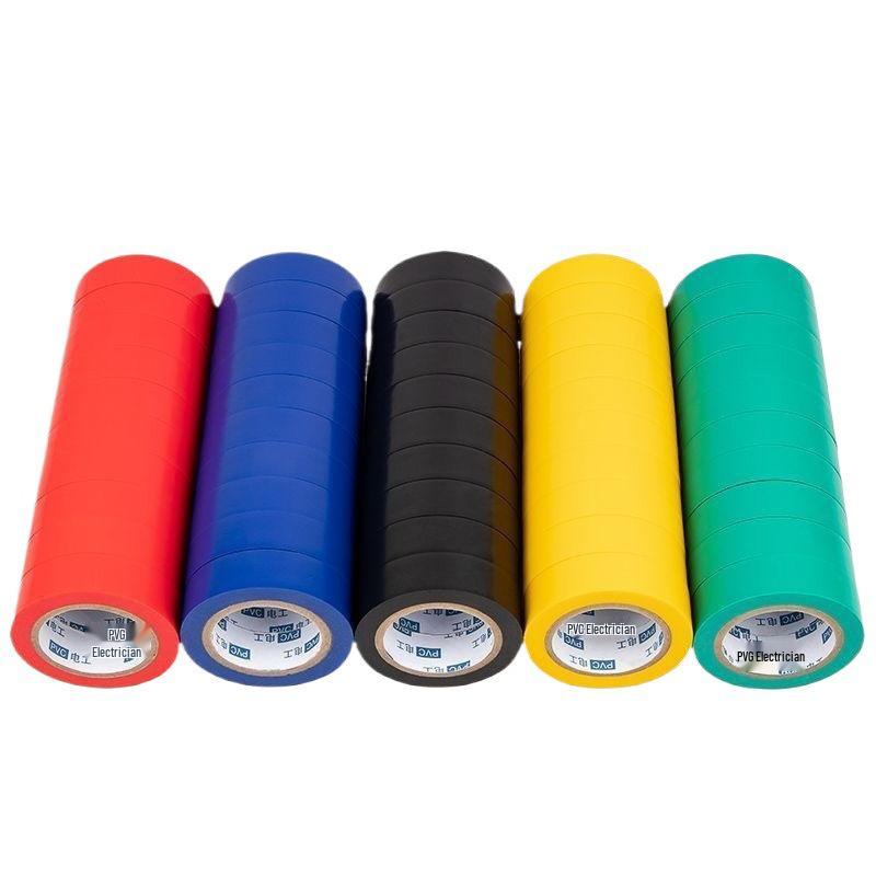 Lead-Free Multi-Color Waterproof PVC Electrical Tape - New Insulating Electrician's Tape