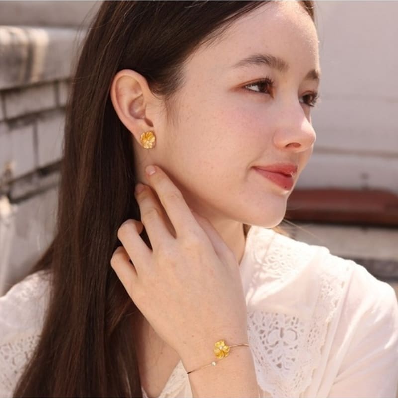 Dana Burton Unique Orchid Mini Bracelet