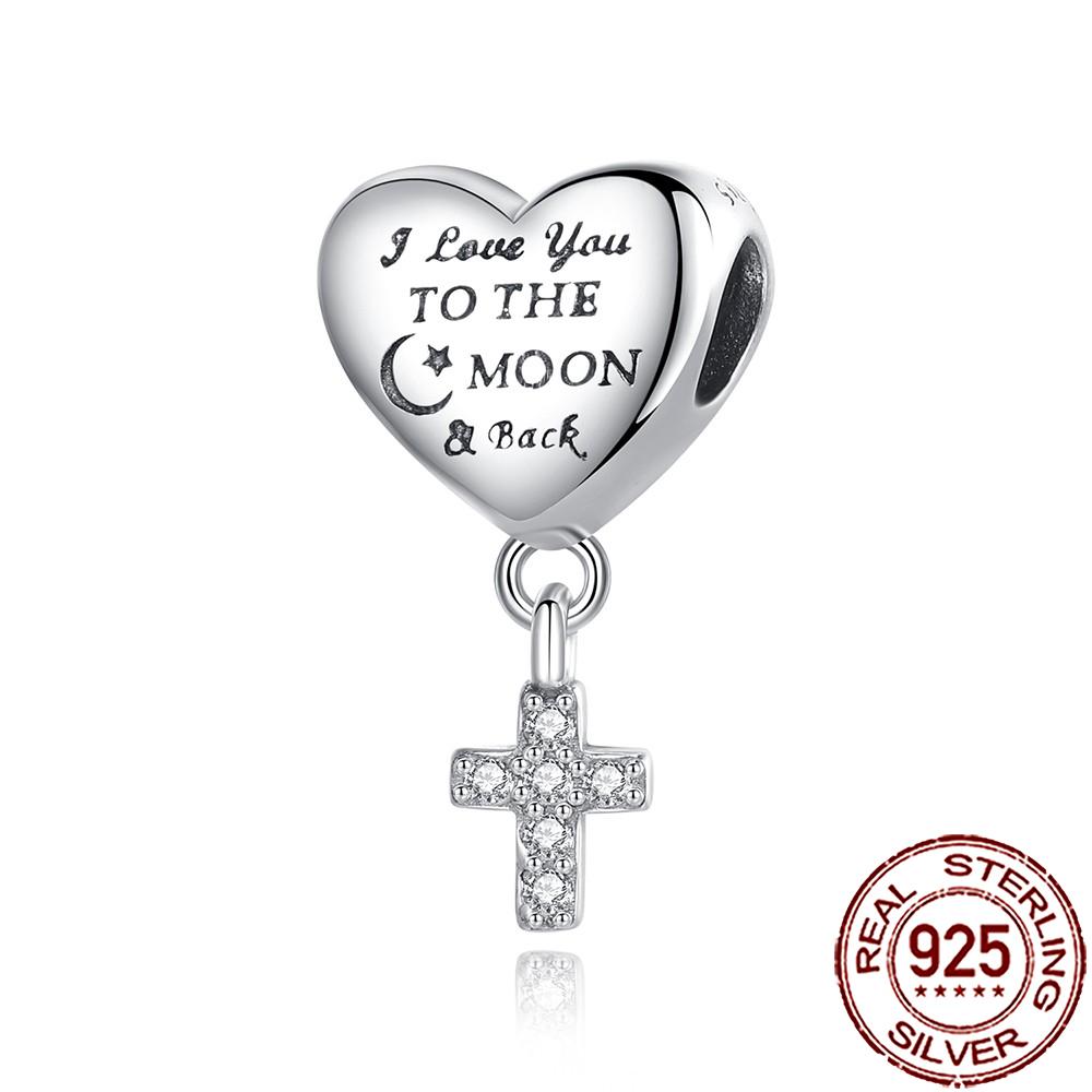 New Charms Copper Dream Catcher Cross Clover Angle Wing Heart Beads Fit Origina Bracelet Necklace Diy Jewelry