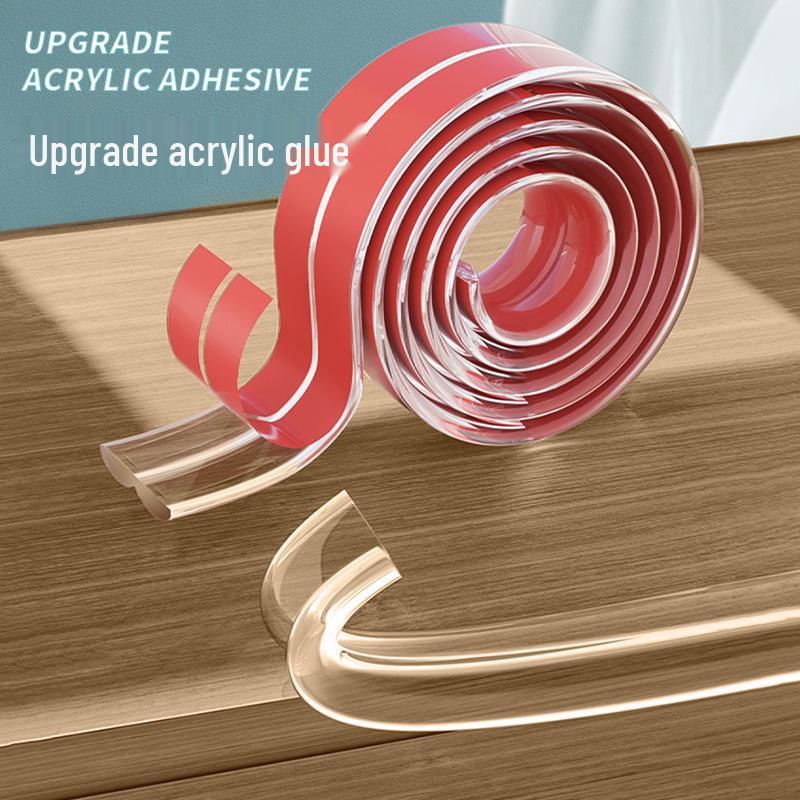 Transparent Baby Safety Corner Guard – No-Glue Edge and Corner Bumper