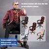 360 Degree Rotating Executive Seat Office Chair For 1/6 Soldier Action Figure Scene Display Furniture for Collector