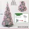 Automatic Folding Telescopic Christmas Tree with Lights for Home, Commercial, and Supermarket Decorations