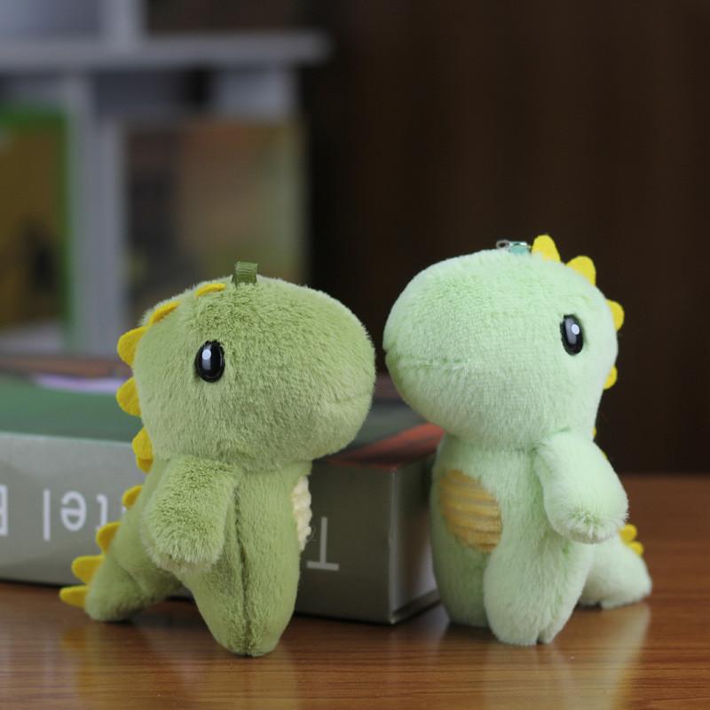 Adorable Mini Tyrannosaurus Dinosaur Plush Toy Keychain Cute Dragon Doll