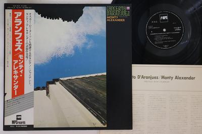 LP deska MONTY ALEXANDER - Concerto D'Aranjuez KUX38PPROMO MPS Japonsko Obi Jazz Použitá