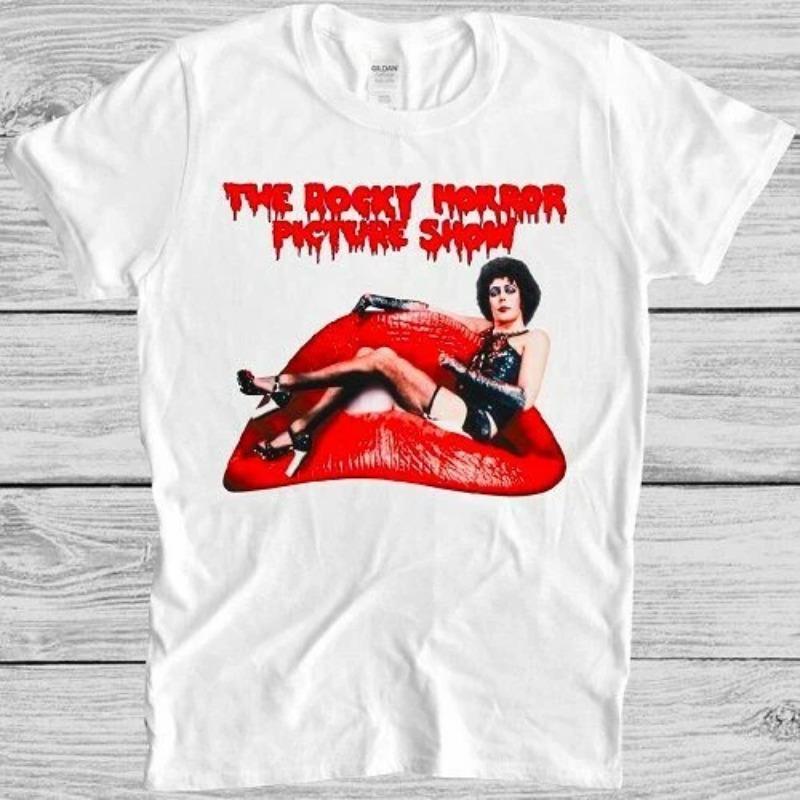 Rocky Horror Show "Classic Retro Heavy Cotton Men's T-shirt Four Seasons Unisex Casual Fashion Streetwear