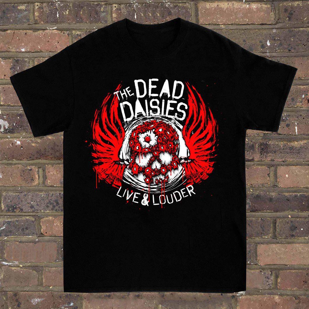 The Dead Daisies Live & Louder T-Shirt Unisex Cotton Tee All Size S-4XL BT307 S