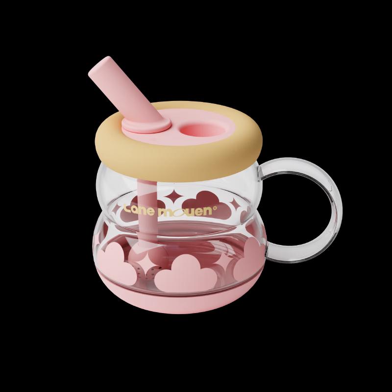 Lanmeng Gourd Glass Tea Infuser Bottle