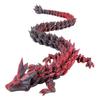 

3D Printed Dragon Figurine Movable Joints Chinese Loong Figure Articulated Dragon Model Fidget Toy Desktop D… More