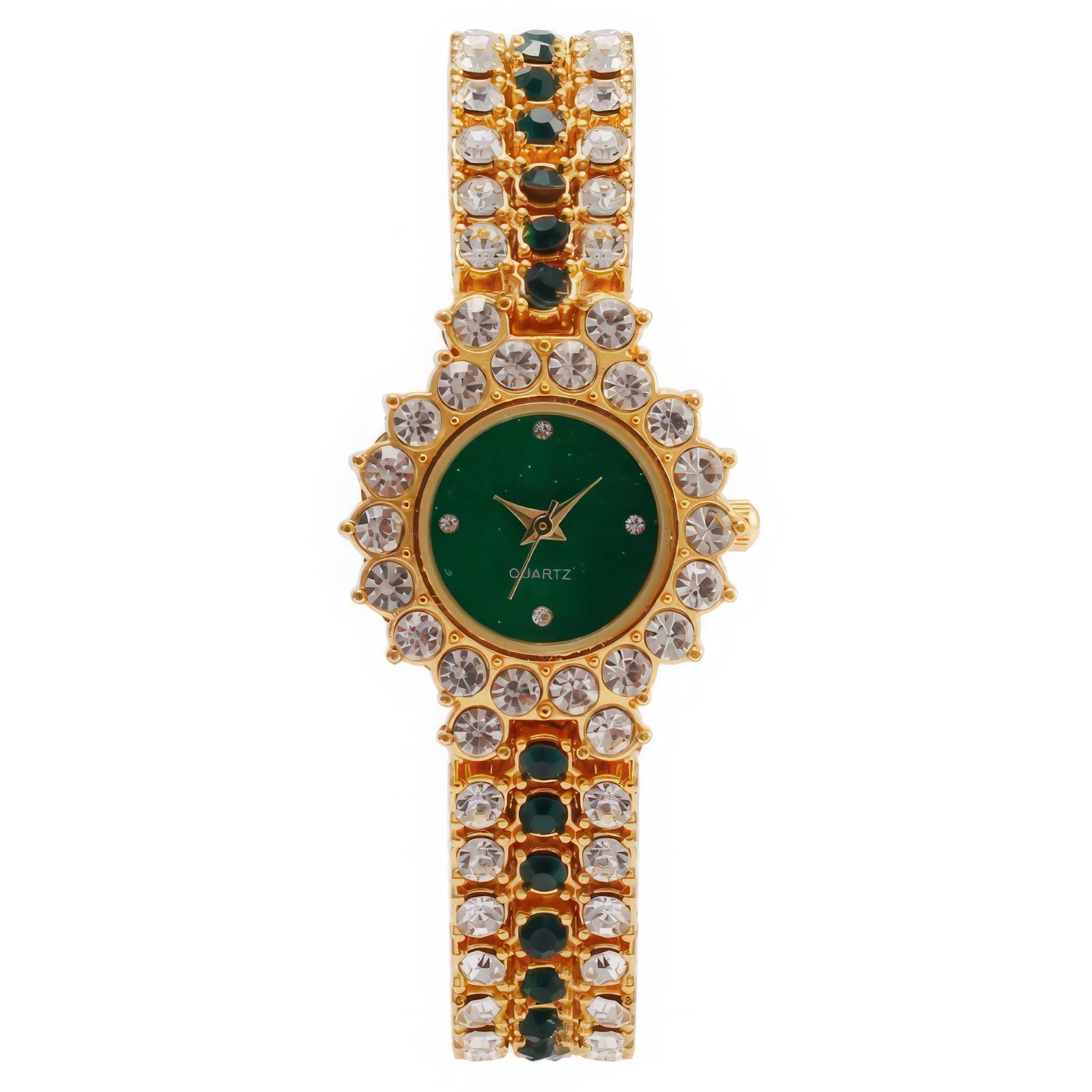 

Women Fashion Leather Watch One Size золотой