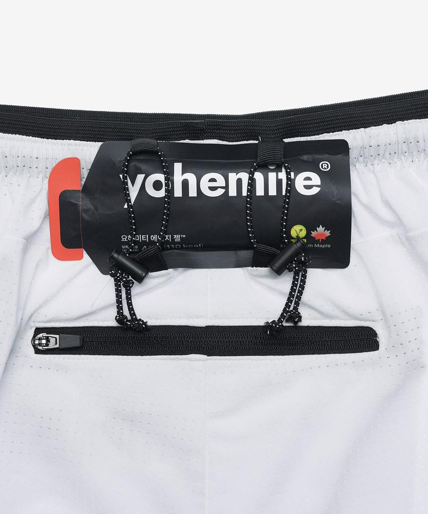 TASEU Origin Utility 5-Inch Shorts (White)