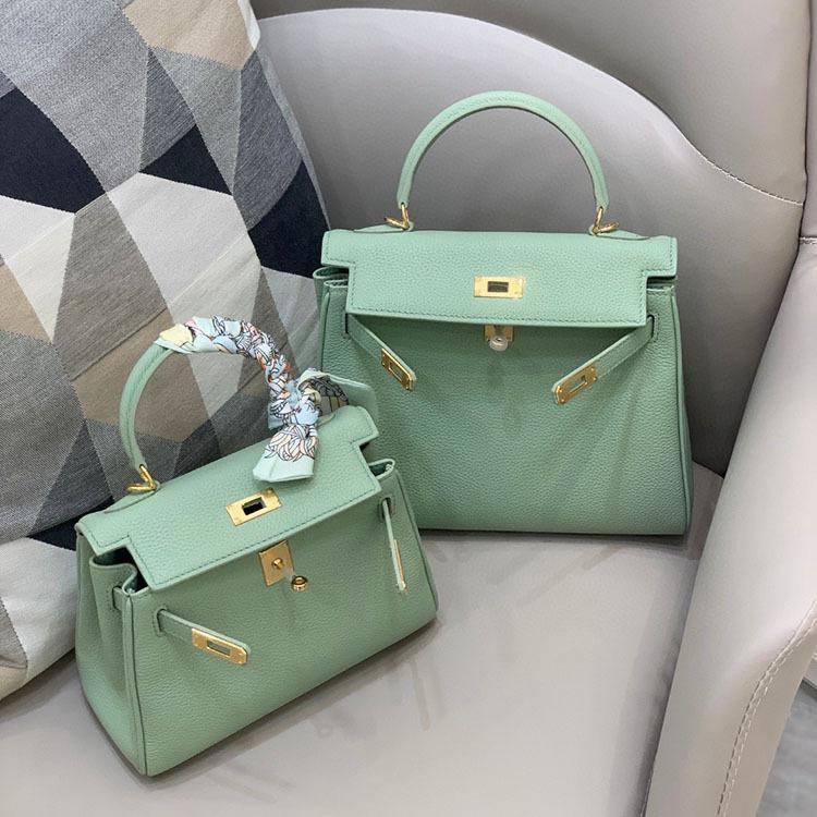 

Сумки2022 Премиум Togo кожаная сумка с внутренним швом Мечтательная фиолетовая личи с узором одно плечо сумка через плечо 25 x 20 x 10cmA thin shoulder strap бездна