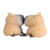 SESHIS Capybara Squeeze Stress Relief Toy Relaxing Healing Goods Funny Goods (Set of 2)
