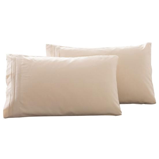 2ks King Queen Stylový jednobarevný povlak na polštář Povlak na polštář Dekor do ložnice