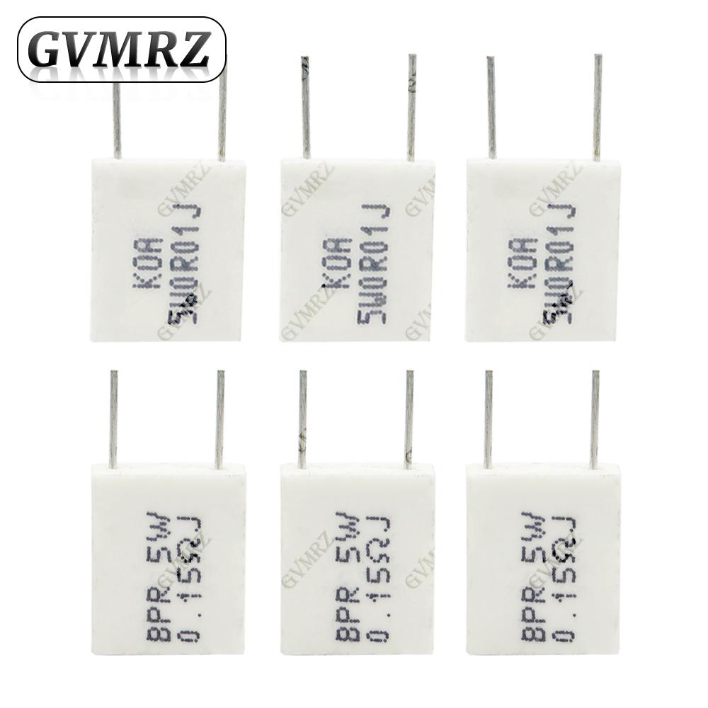Cement Wirewound Resistor 5W 10W Non-Inductive BPR56 Series 0.01R–10K 0.1R 10K 1R 2R 5R 10R 15R 20R 100R 1K