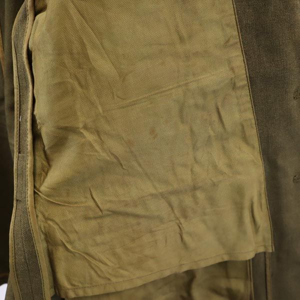 VINTAGE Military jacket 38S Khaki Men's Used