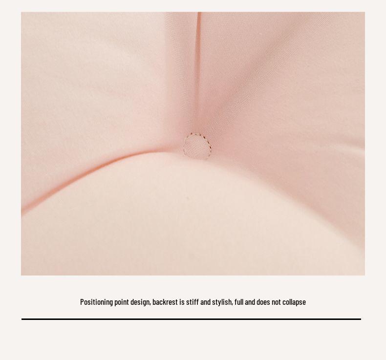 Dormitory Soft Headboard Cushion with Lumbar Support - Anti-collision, Princess Tatami Sofa Style.