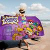 R-Rugrats Microfiber Blanket Quick Drying Beach Towels Oversized Printing Super Absorbent Pool Towel Blanket