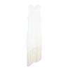 Elegant French Tassel Slimming Knitted Sleeveless Bodycon Dress for Women - Spring/Summer Collection