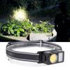 Headlamp Flashlight Waterproof Multifunction USB Rechargeable with Adjustable Band for Night Fishing Cycling Work