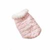 Button Style Sweet Bear Pet Vest Quilted Cotton Pet Sweater Dog Thermal Jacket  Daily Wear