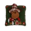 Cross-border Christmas Snowman Burlap Pillowcase Ornaments