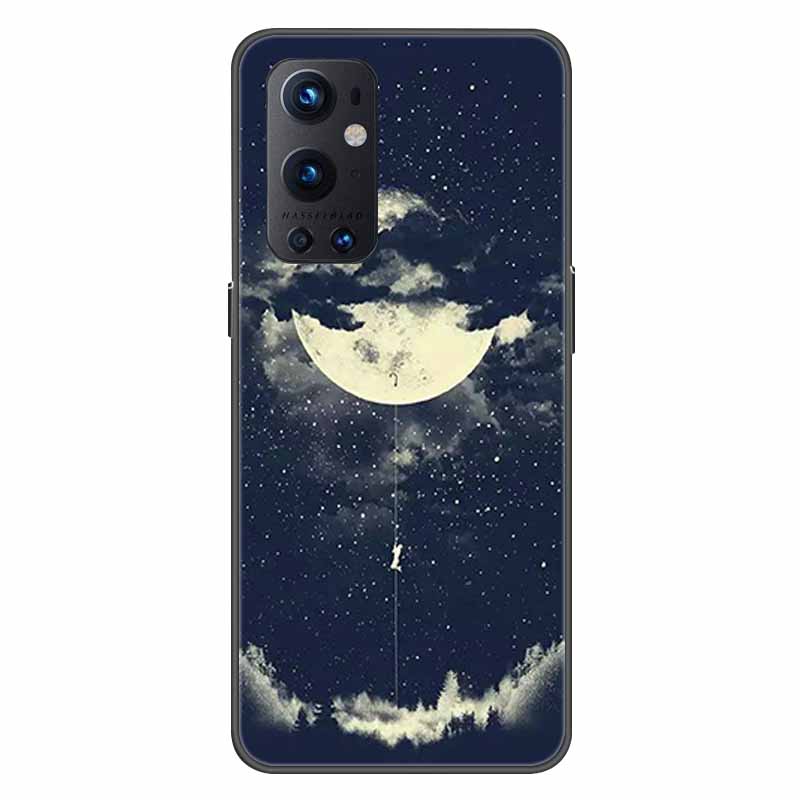 For OnePlus 9 Pro Case Shockproof Soft silicone TPU Back Cover For One Plus 9 Pro Phone Cases for OnePlus 9RT 5G 9R Cute Case