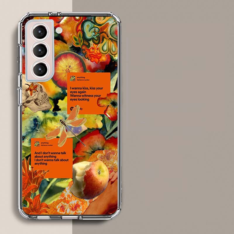 A-Adrianne L-Lenker Songs Album Art Phone Case For Samsung Galaxy S25 Edge S24 S23 FE S21 S20 S10 Plus S22 S26 Ultra Cover Clear