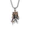 Classic Punk Mechanical Angel Warrior Pendant Necklace Men\\\\'s High Quality Metal Rock Biker Jewelry