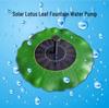 Solar Floating Fountain with Battery and LED Lights for Outdoor Ponds