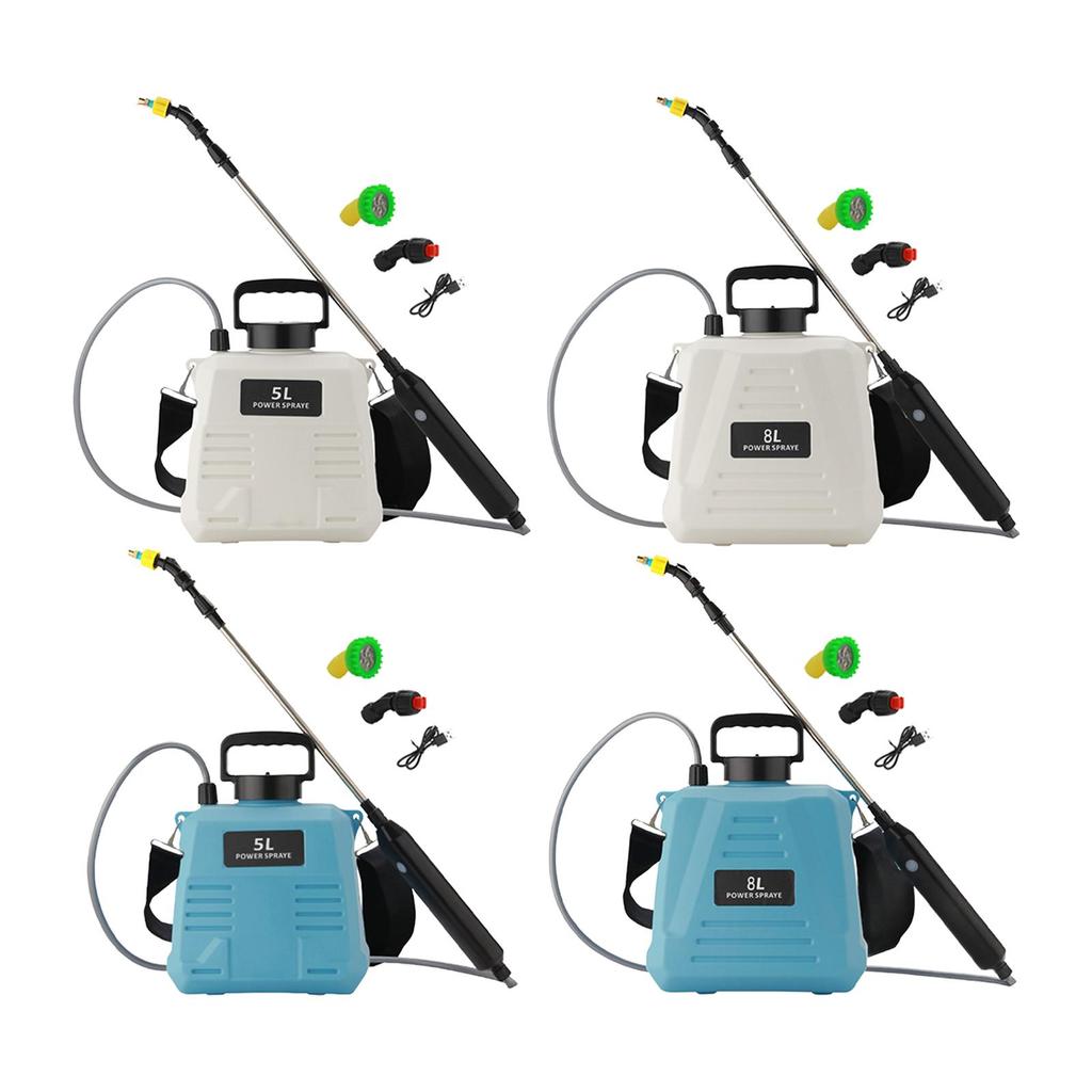 Electric Sprayer Dual Mode Portable Rechargeable Versatile Retractable Wands Garden Sprayer Water Sprayer for Orchard Watering